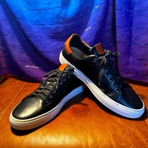 Good Man Brand Legend Lo Top Sneaker Black & Vachetta Size Sz 10